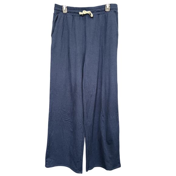 Vuori Pants - Vuori Navy Wide Leg Butter Soft Lounge Pants Size Large